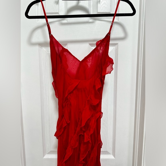 Rat & Boa Cecelia Dress in Red - Picture 12 of 14